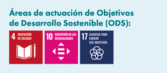  reas de actuaci n de Objetivos de Desarrollo Sostenible (ODS): ￼ ￼ ￼