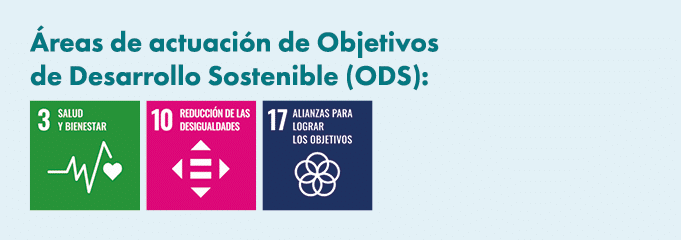  reas de actuaci n de Objetivos de Desarrollo Sostenible (ODS): ￼ ￼ ￼