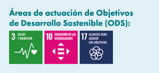  reas de actuaci n de Objetivos de Desarrollo Sostenible (ODS): ￼ ￼ ￼