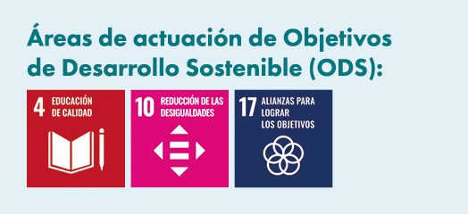  reas de actuaci n de Objetivos de Desarrollo Sostenible (ODS): ￼ ￼ ￼