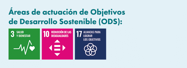  reas de actuaci n de Objetivos de Desarrollo Sostenible (ODS): ￼ ￼ ￼