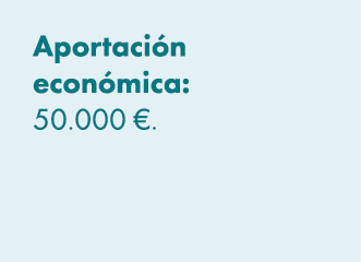 Aportaci n econ mica: 50.000 €. 