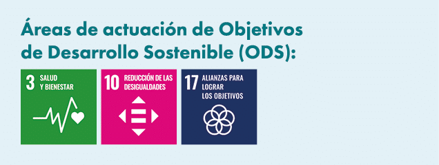  reas de actuaci n de Objetivos de Desarrollo Sostenible (ODS): ￼ ￼ ￼