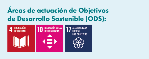  reas de actuaci n de Objetivos de Desarrollo Sostenible (ODS): ￼ ￼ ￼
