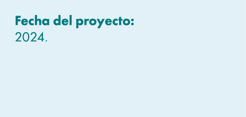 Fecha del proyecto: 2024. 