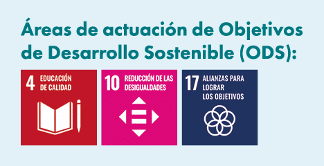 reas de actuaci n de Objetivos de Desarrollo Sostenible (ODS): ￼ ￼ ￼