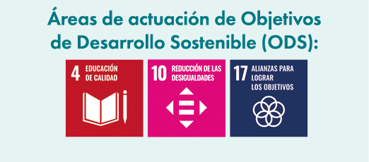  reas de actuaci n de Objetivos de Desarrollo Sostenible (ODS): ￼ ￼ ￼