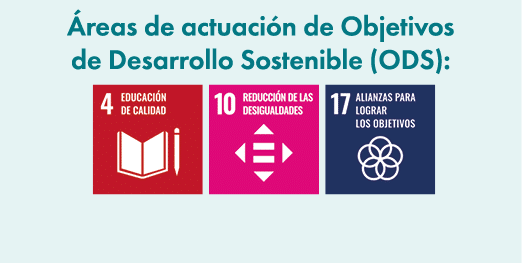  reas de actuaci n de Objetivos de Desarrollo Sostenible (ODS): ￼ ￼ ￼