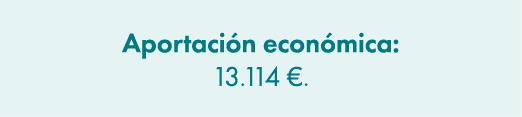 Aportaci n econ mica: 13.114 €. 