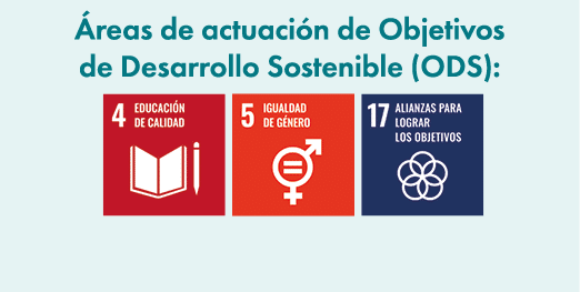  reas de actuaci n de Objetivos de Desarrollo Sostenible (ODS): ￼ ￼ ￼