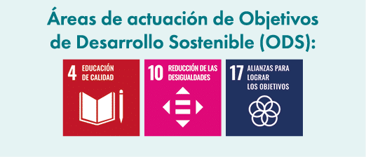  reas de actuaci n de Objetivos de Desarrollo Sostenible (ODS): ￼ ￼ ￼