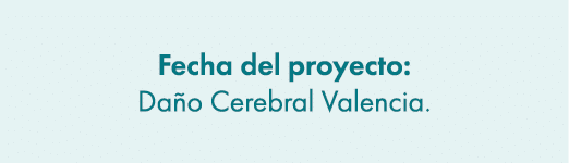 Fecha del proyecto: Da o Cerebral Valencia.