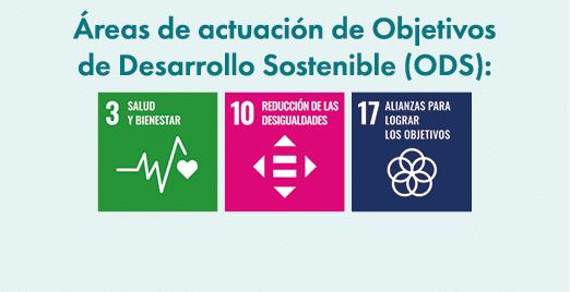  reas de actuaci n de Objetivos de Desarrollo Sostenible (ODS): ￼ ￼ ￼