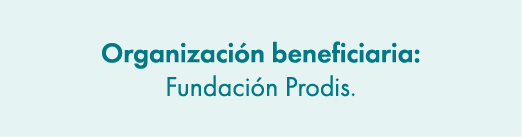 Organizaci n beneficiaria: Fundaci n Prodis.