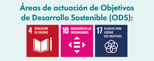  reas de actuaci n de Objetivos de Desarrollo Sostenible (ODS): ￼ ￼ ￼