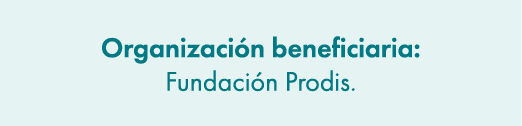 Organizaci n beneficiaria: Fundaci n Prodis.