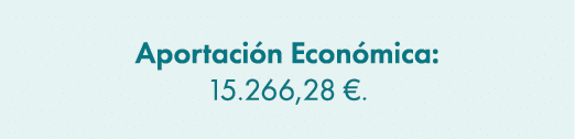 Aportaci n Econ mica: 15.266,28 €. 