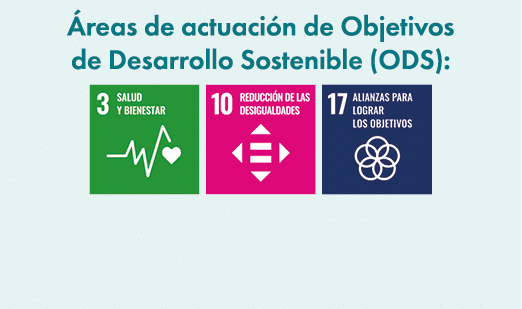  reas de actuaci n de Objetivos de Desarrollo Sostenible (ODS): ￼ ￼ ￼