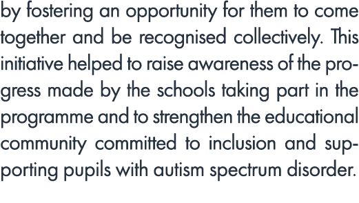 by fostering an opportunity for them to come together and be recognised collectively. This initiative helped to raise...