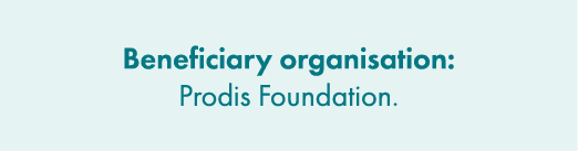 Beneficiary organisation: Prodis Foundation.