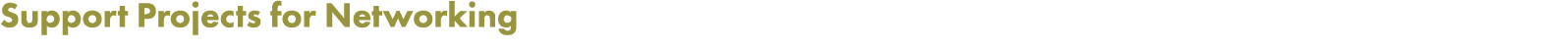 Support Projects for Networking 