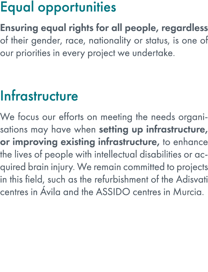 Equal opportunities Ensuring equal rights for all people, regardless of their gender, race, nationality or status, is...