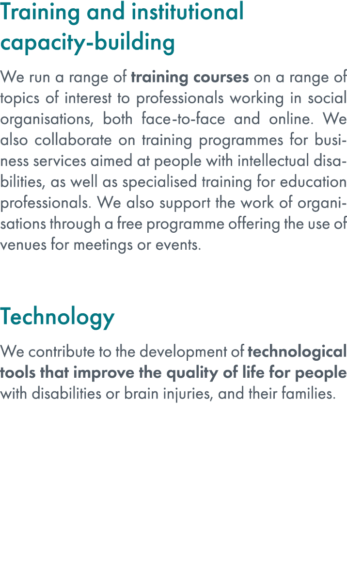 Training and institutional capacity building We run a range of training courses on a range of topics of interest to p...