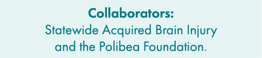 Collaborators: Statewide Acquired Brain Injury and the Polibea Foundation.