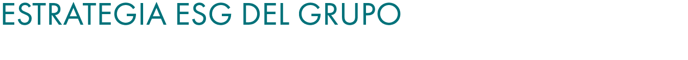 Estrategia ESG del Grupo 