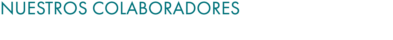 Nuestros colaboradores 