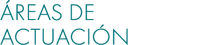  reas de actuaci n