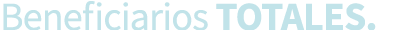 Beneficiarios totales 