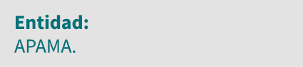 Entidad: APAMA 