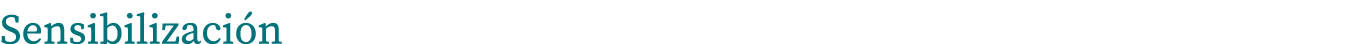 Sensibilización