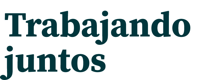Trabajando juntos