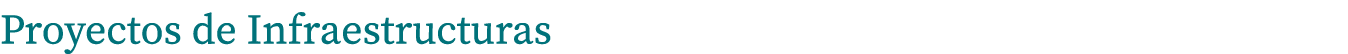 Proyectos de Infraestructuras
