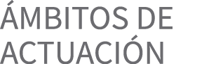  mbitos de actuaci n