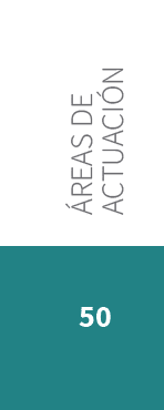 50, reas de actuaci 