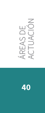 40, reas de actuaci 