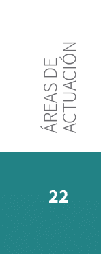 22, reas de actuaci 