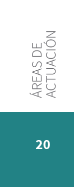 20, reas de actuaci 