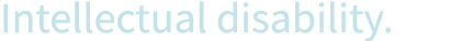 Intellectual disability 