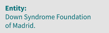 Entity: Down Syndrome Foundation of Madrid 