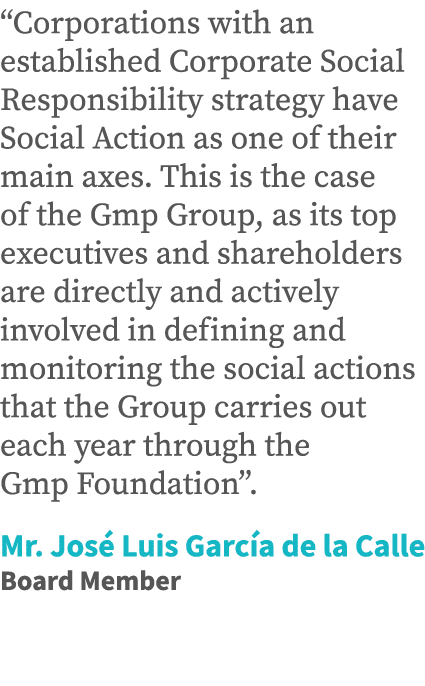  Corporations with an established Corporate Social Responsibility strategy have Social Action as one of their main ax   