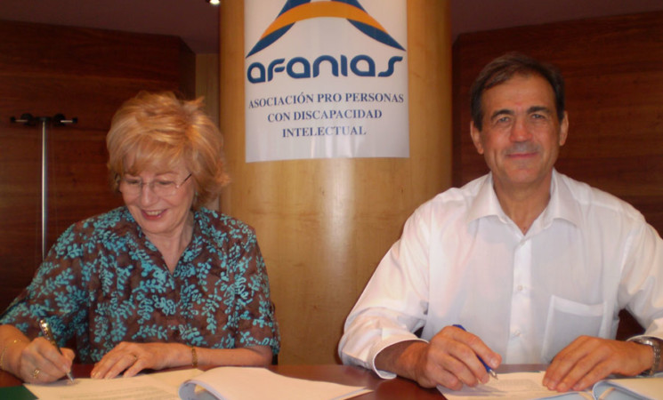 La Fundación Gmp firma con la ONG Afanias un convenio de patrocinio deportivo integral para personas con discapacidad intectual