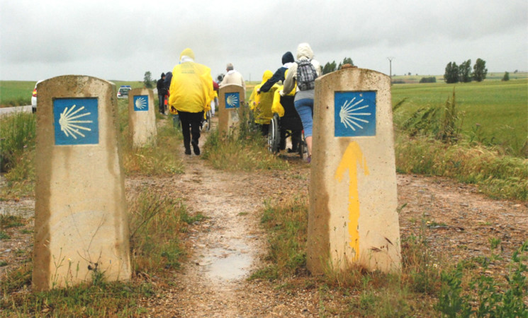 La Fundación Gmp apoya el III Camino de Santiago de la Fundación Lescer