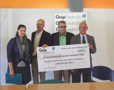 Entregadas las II ayudas de la Fundación Gmp a la UDC Hospital Madrileño Beata Mª Ana y a las ONG Astus y Assido Cartagena