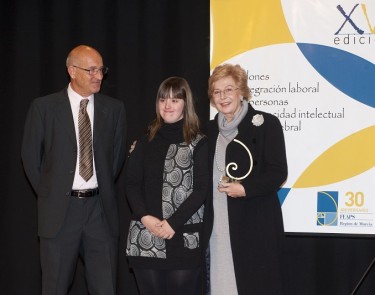 La Fundación Gmp recibe el Premio Laurel a la Integración Laboral de las Personas con Discapacidad