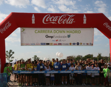 Un año más,la Fundación Gmp fue colaborador principal en la Carrera Solidaria Down Madrid