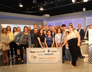 Fundación Gmp entrega a Fundown la cifra récord de 53.382 euros correspondientes a la recaudación de Grandes Ilusiones 2018